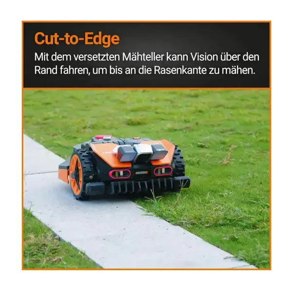 WORX Landroid Vision M600 – Mähroboter ohne Begrenzungskabel SOMAREH