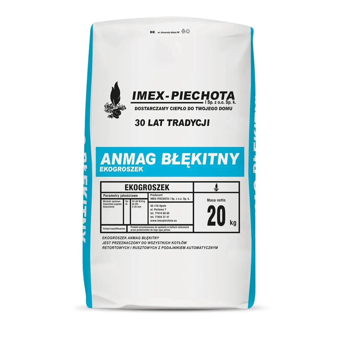 ANMAG Steinkohle 5 - 25 mm 20kg x 50 Sack 1000kg Palette SOMAREH