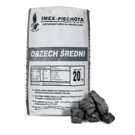 ANMAG Steinkohle 25 - 60 mm 20kg x 50 Sack 1000kg Palette SOMAREH