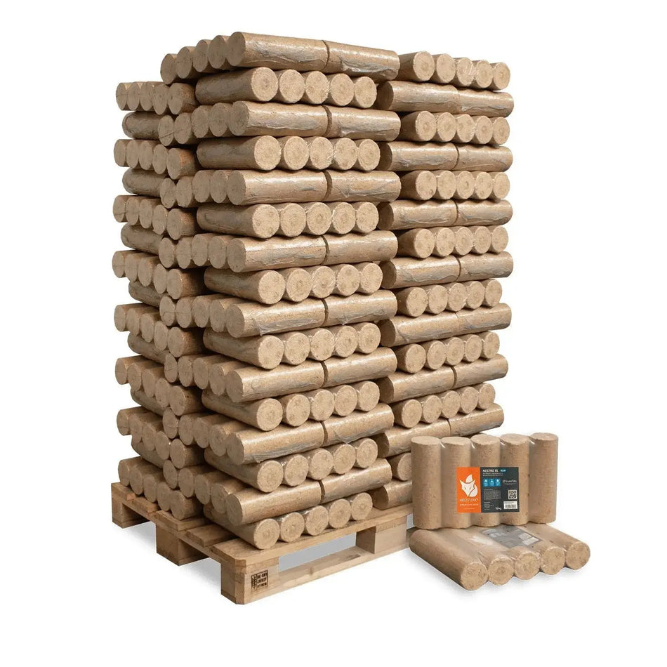 Heizfuxx Nestro XL Blau 10kg x 96 Gebinde 960kg Palette SOMAREH