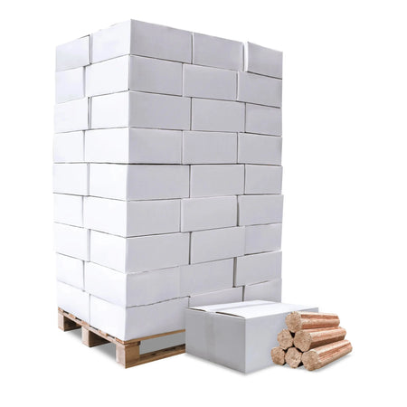 Heizfuxx BBQ-Buchenholzbriketts 18kg x 54 Gebinde 972kg Palette SOMAREH