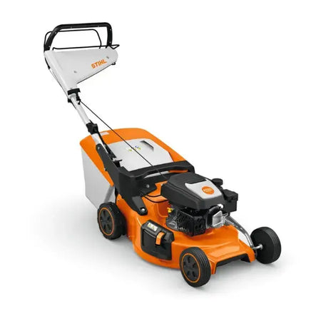 STIHL RM 253 T Benzin-Rasenmäher 51 cm Schnittbreite Radantrieb 55 L Fangkorb Mulchen & Seitenauswurf SOMAREH