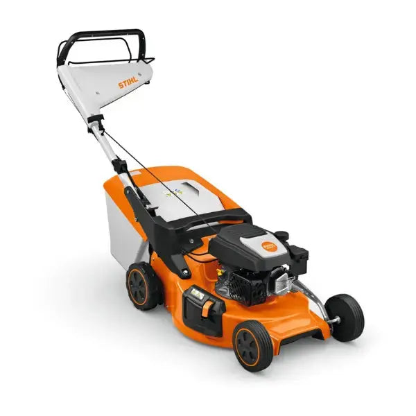 STIHL RM 253 T Benzin-Rasenmäher 51 cm Schnittbreite Radantrieb 55 L Fangkorb Mulchen & Seitenauswurf SOMAREH