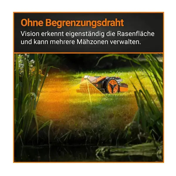 WORX Landroid Vision M600 – Mähroboter ohne Begrenzungskabel SOMAREH